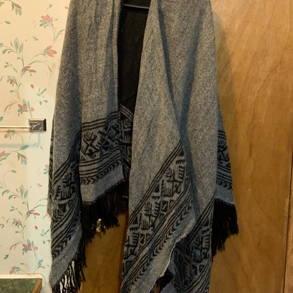 Southwest style poncho